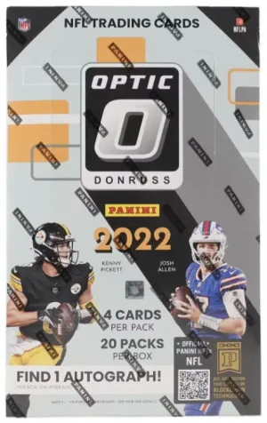 2022 Panini Donruss Optic Football Hobby Box
