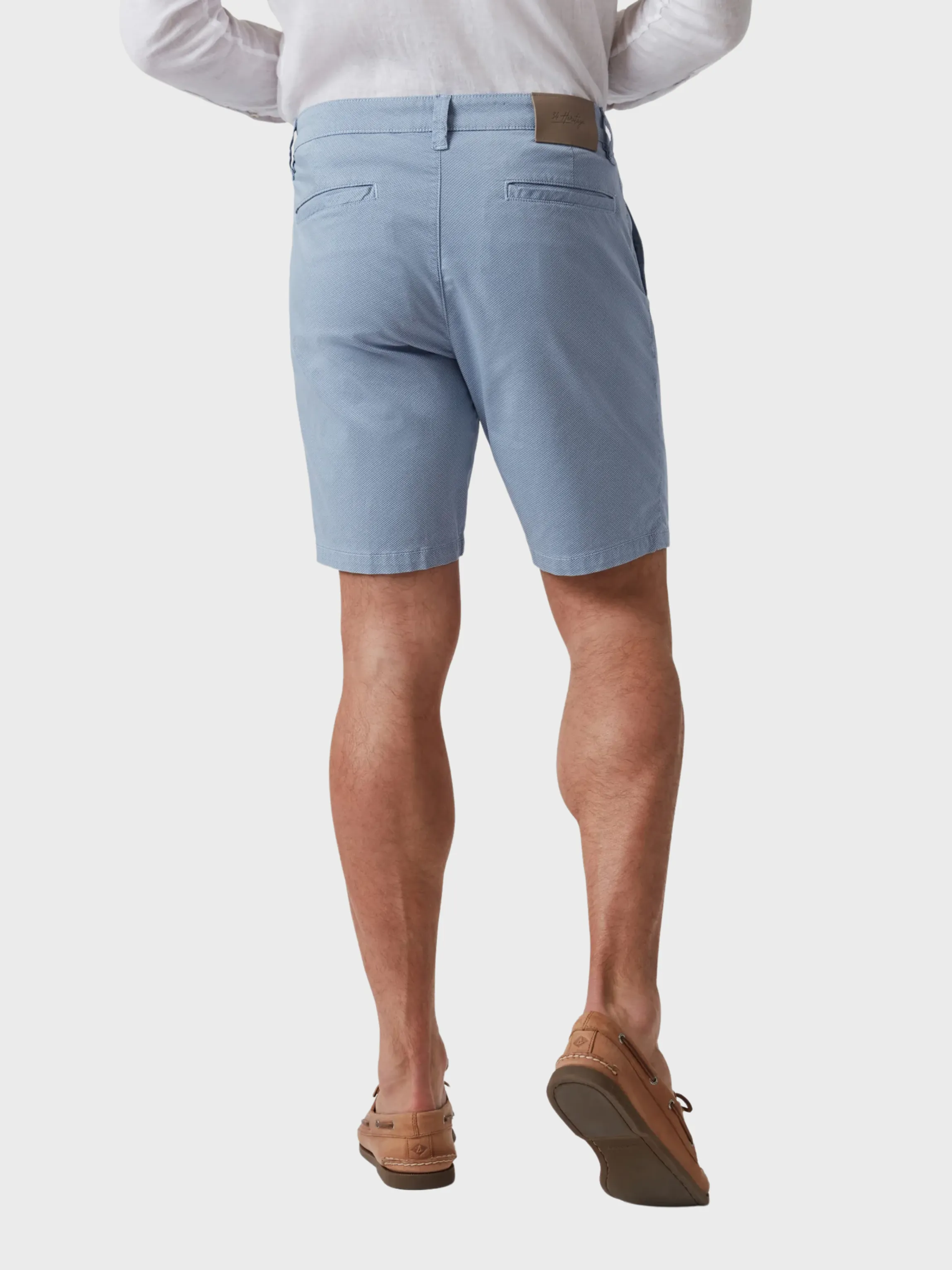 34 Heritage Arizona Tie Print Shorts - Blue