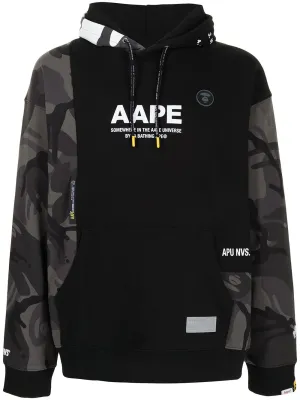 AAPE BY *A BATHING APE® camouflage-print hoodie