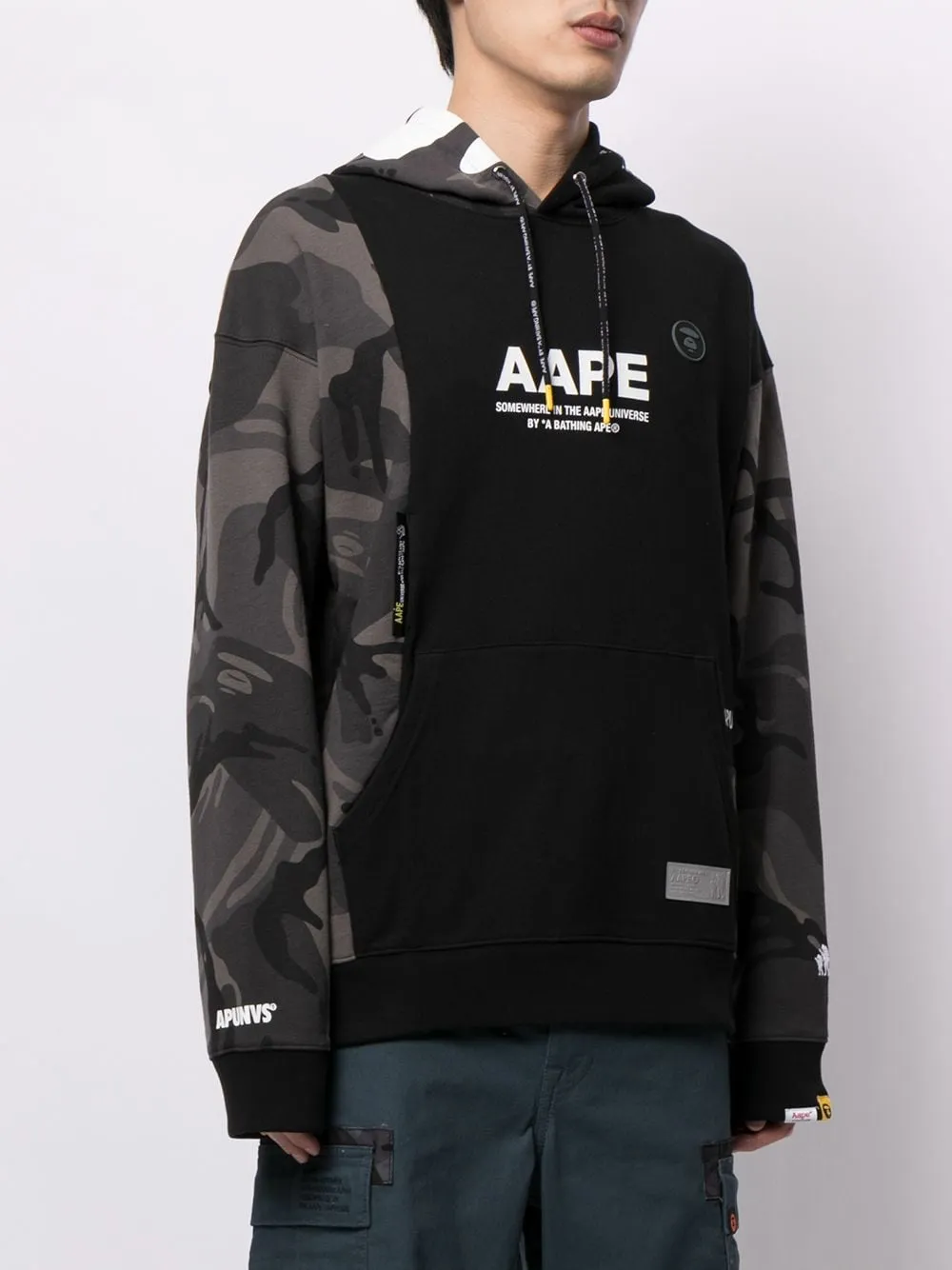 AAPE BY *A BATHING APE® camouflage-print hoodie