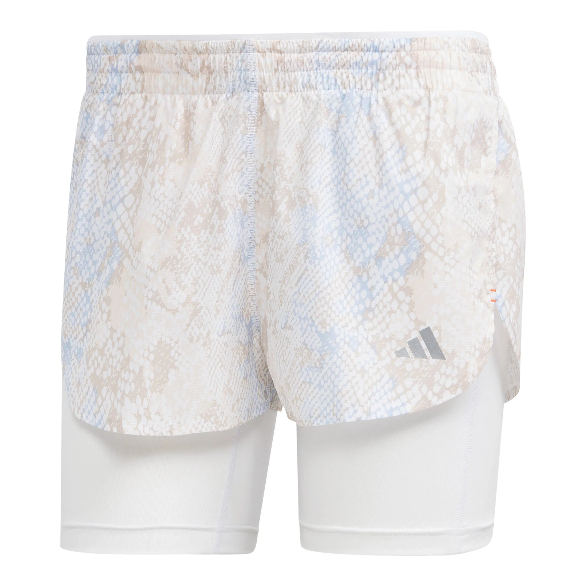 ADIDAS SHORT 2-EN-1 RUN FAST - FEMME