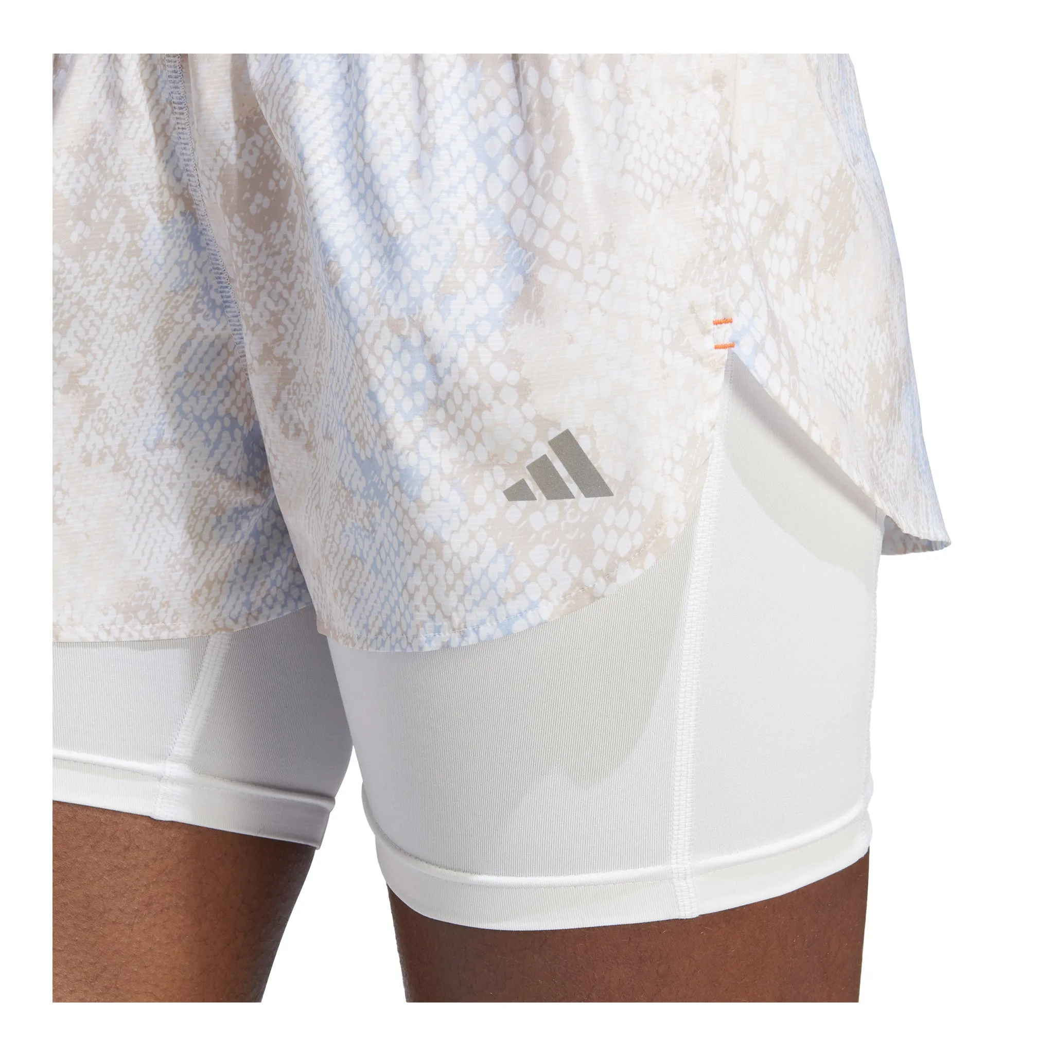 ADIDAS SHORT 2-EN-1 RUN FAST - FEMME