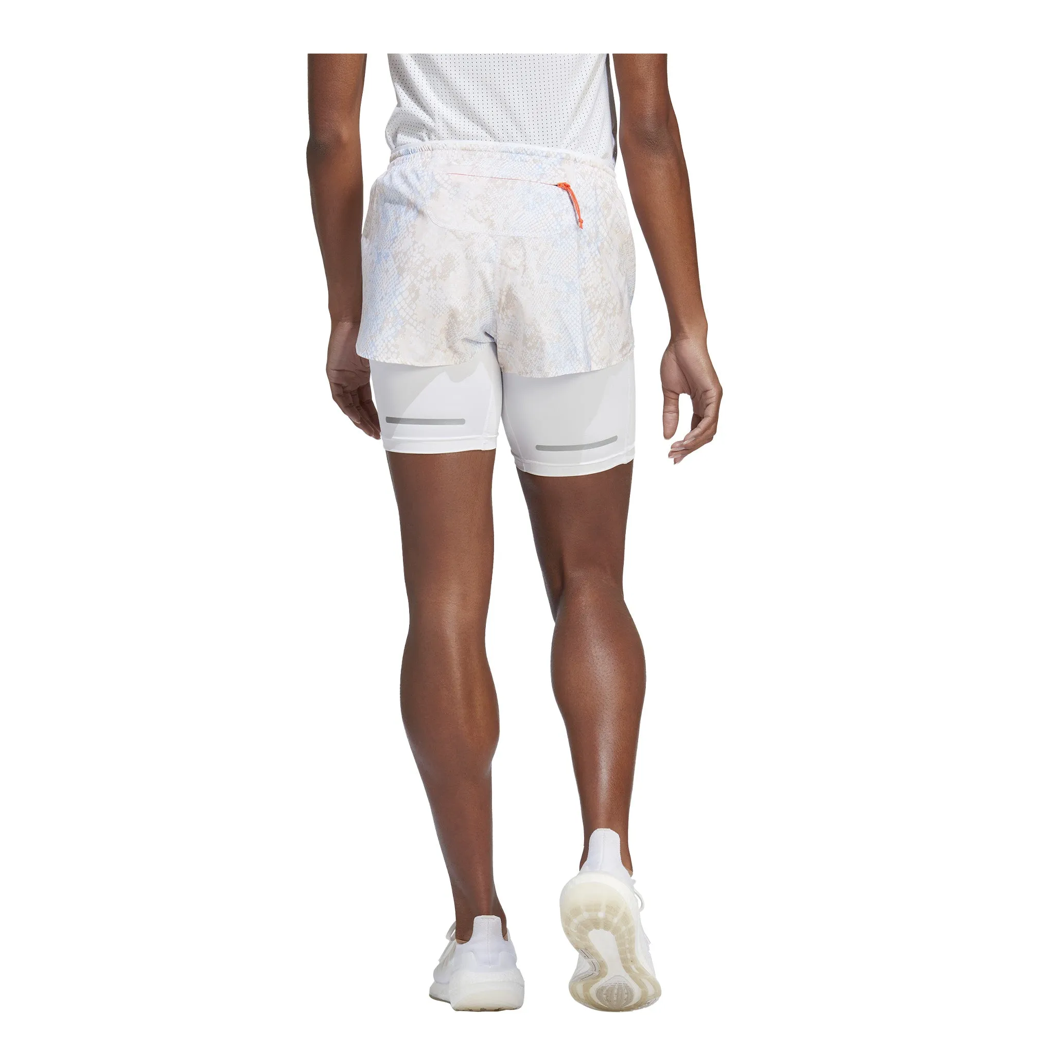 ADIDAS SHORT 2-EN-1 RUN FAST - FEMME