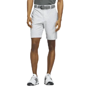 Adidas Ultimate365 9-Inch Printed Golf Shorts - Grey
