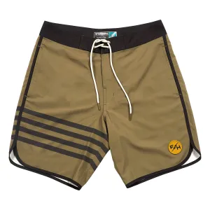 After Hours 18" 3-Pocket Bomber Boardshort - Olive