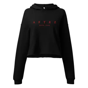 Aftrz Embroidered Crop Hoodie