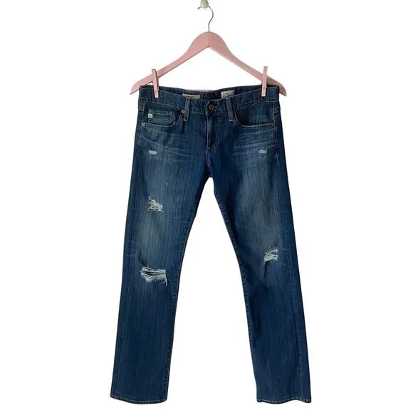 AG Adriano Goldschmied Relaxed Straight Jeans
