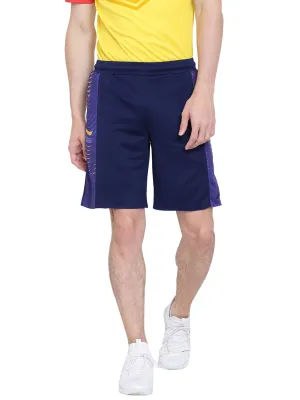 Alcis Men Solid Navy Blue Shorts