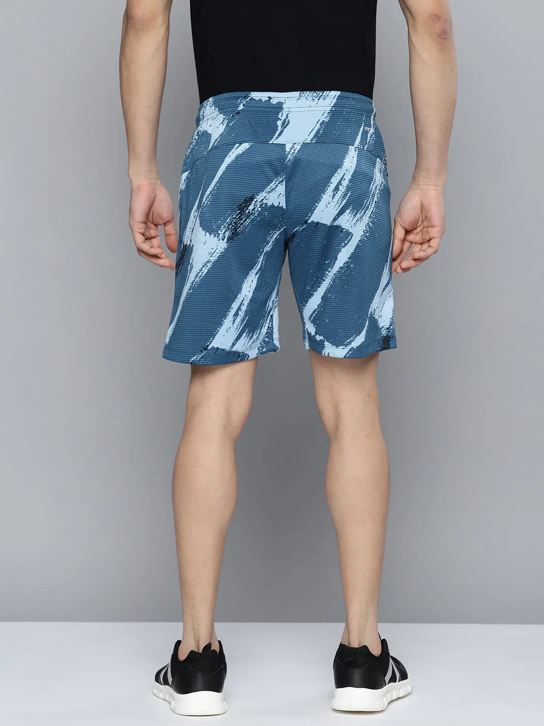 Alcis Men Tie  Dye Printed Sports Shorts