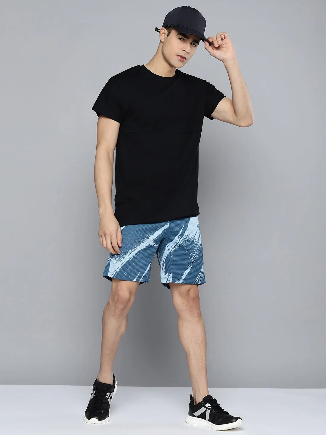 Alcis Men Tie  Dye Printed Sports Shorts