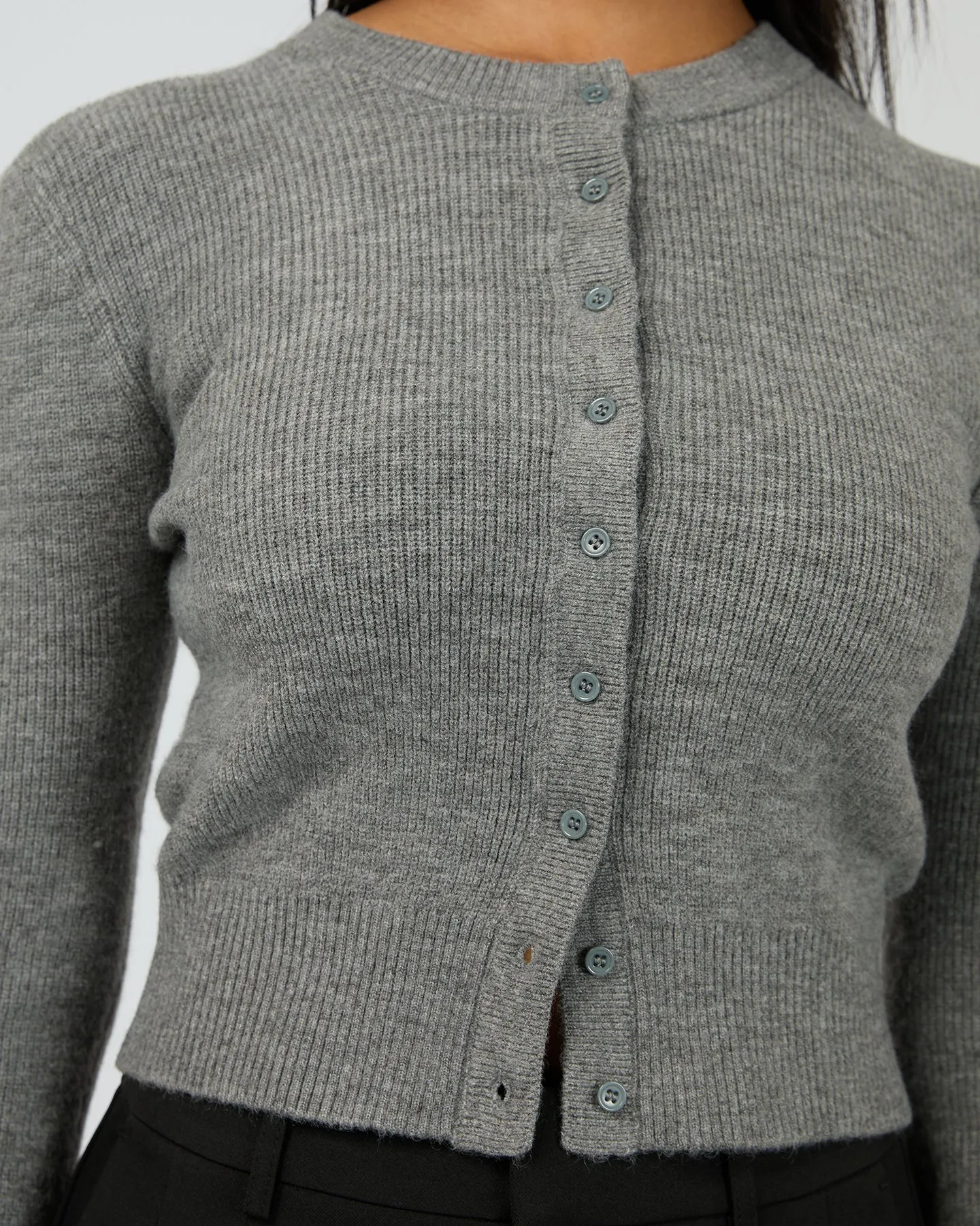 All About Eve Waldorf Cardigan - Grey