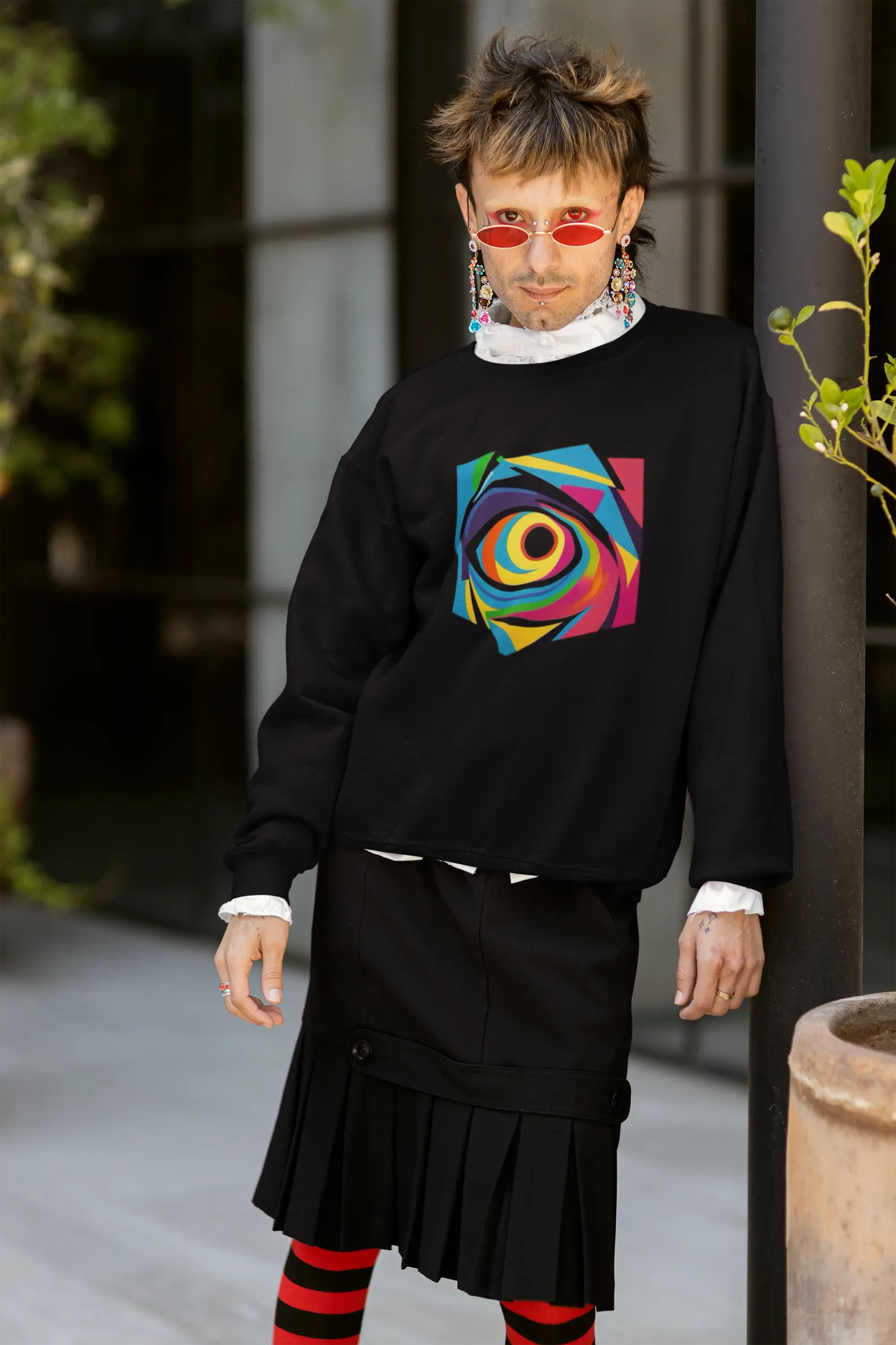 All Seeing Premium Heavyweight Non-Hooded Sweatshirt