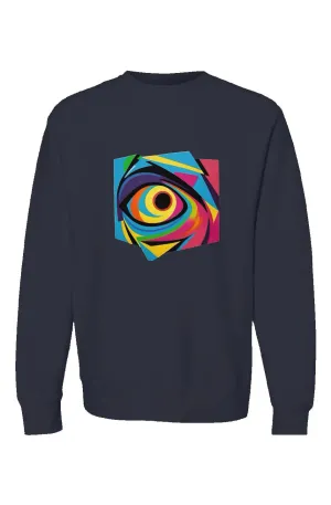 All Seeing Premium Heavyweight Non-Hooded Sweatshirt