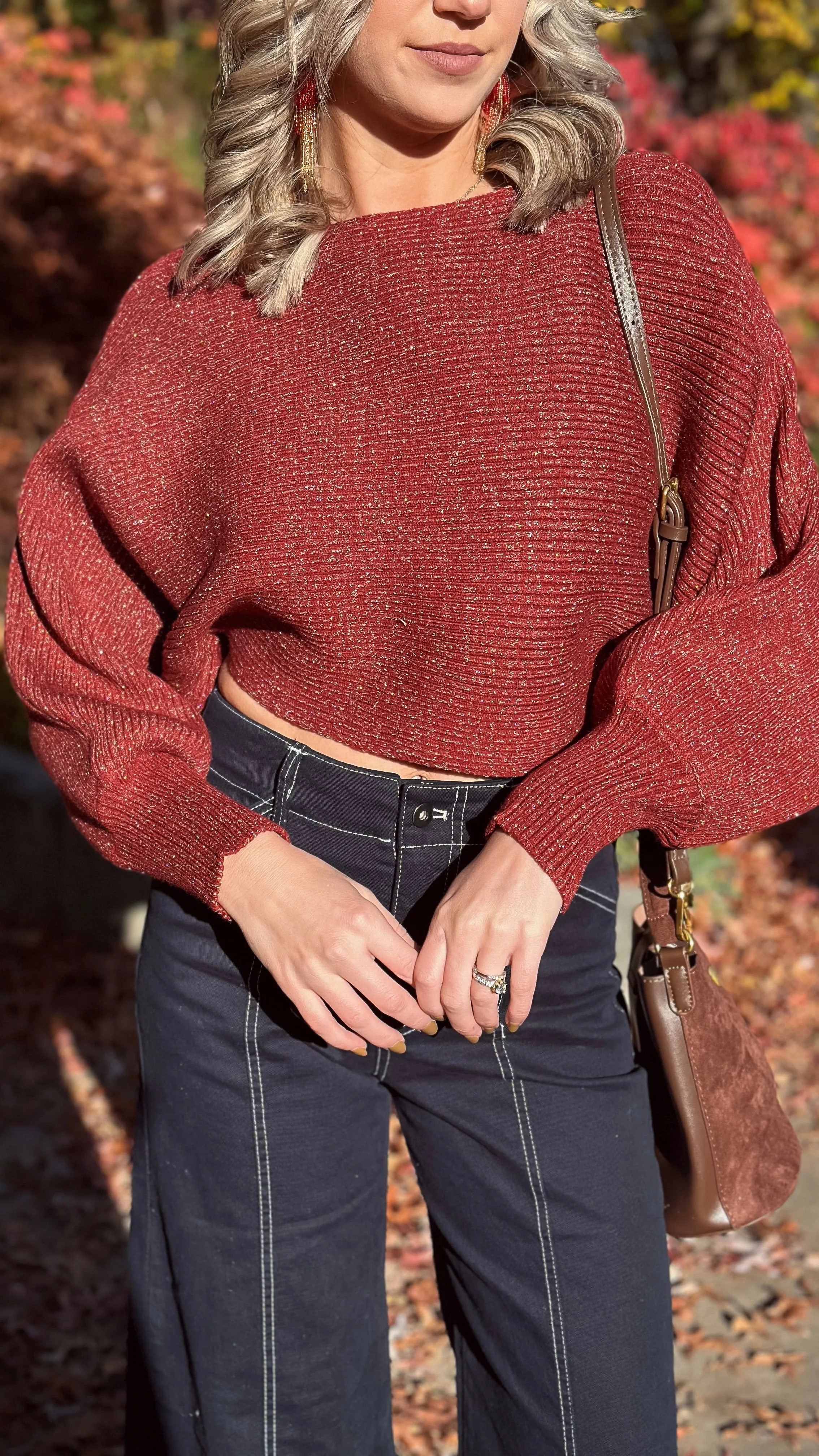 Allentown Maroon Sweater