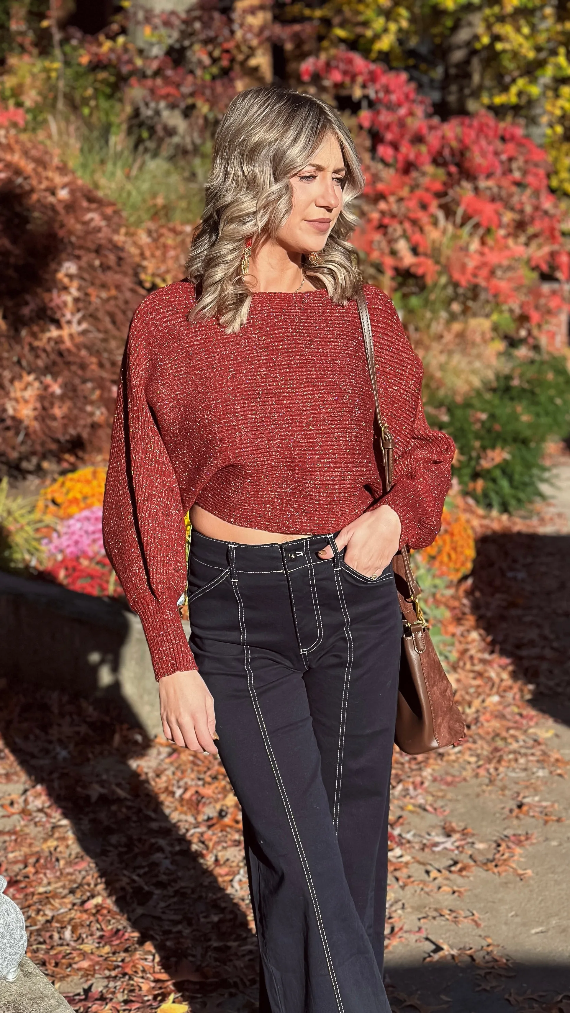 Allentown Maroon Sweater