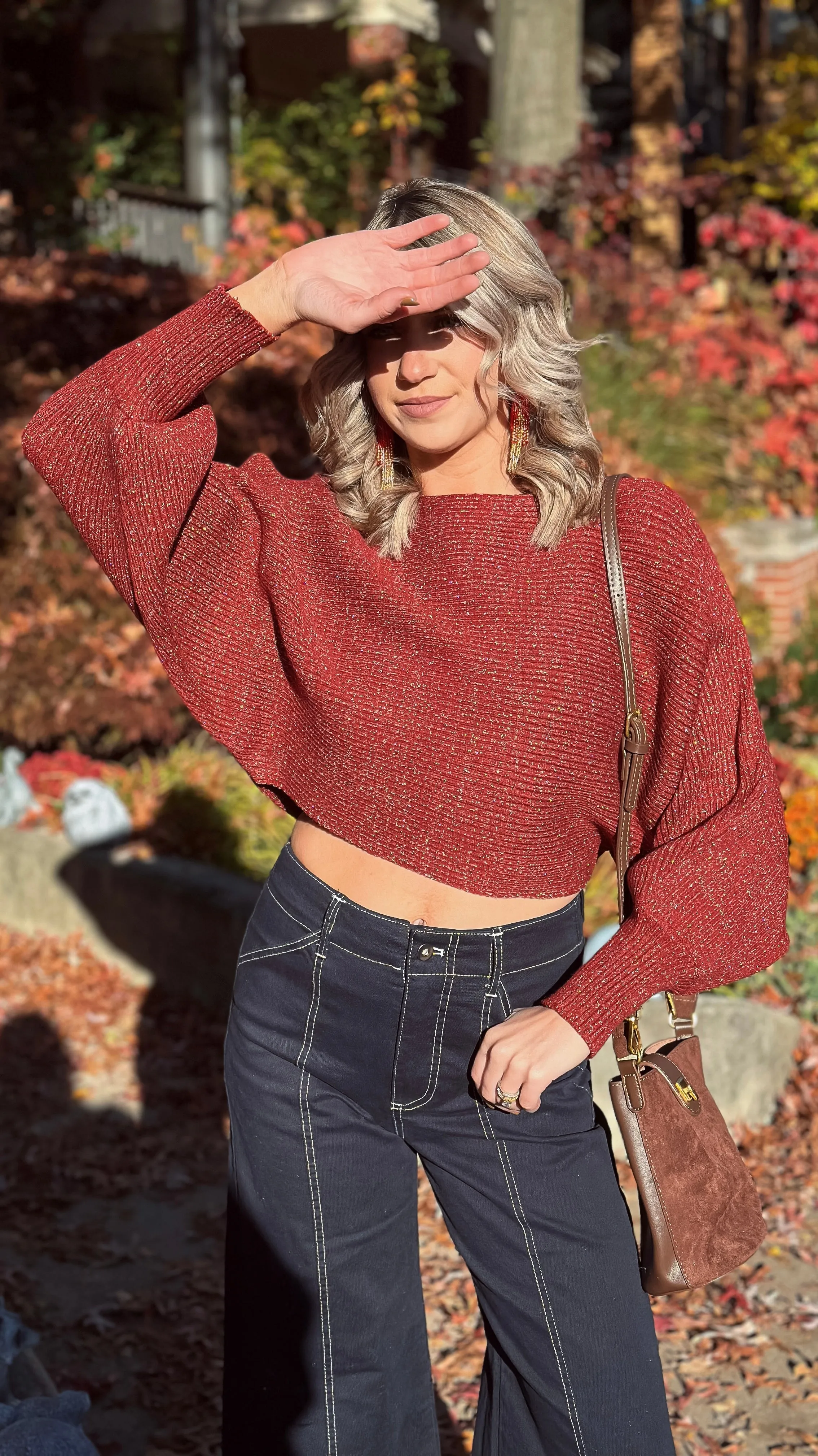 Allentown Maroon Sweater