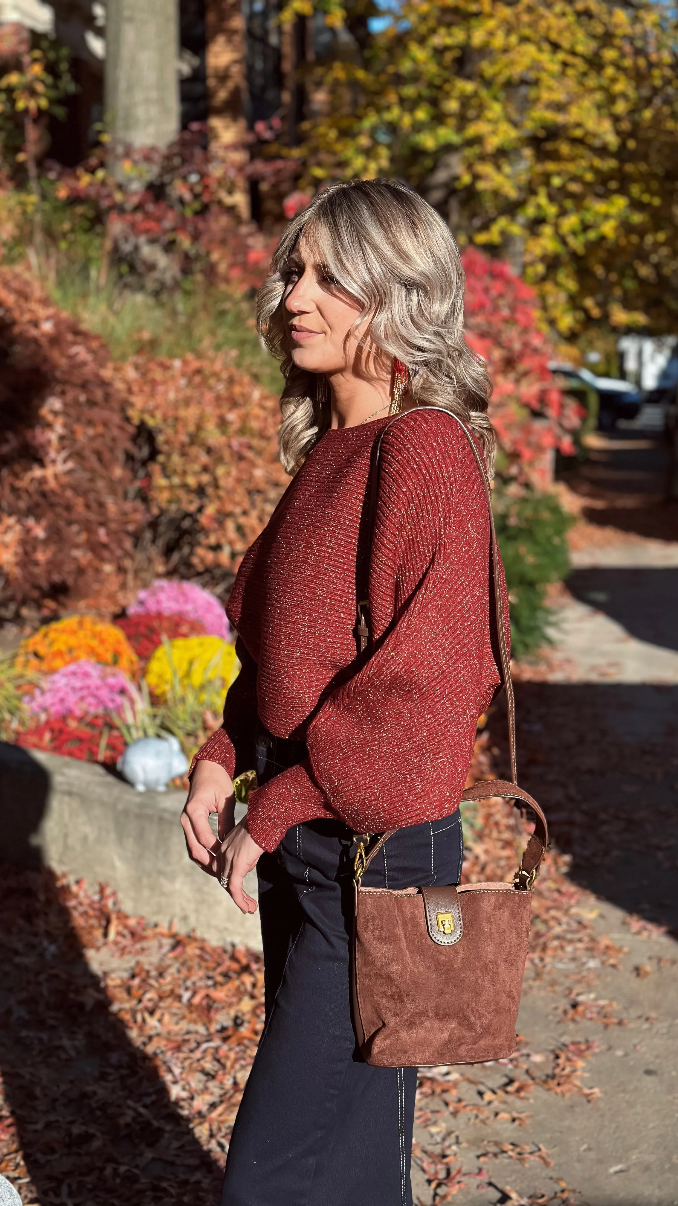 Allentown Maroon Sweater