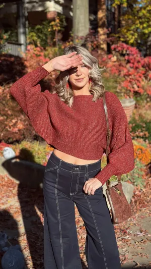 Allentown Maroon Sweater