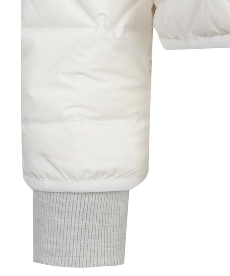 ANEW Golf Women's  Square Tube Down Jacket - Ivory