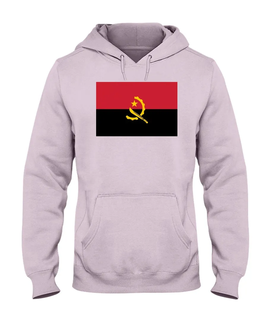 Angola Flag  Jerzees  Hoodie