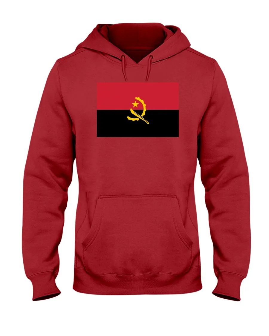 Angola Flag  Jerzees  Hoodie