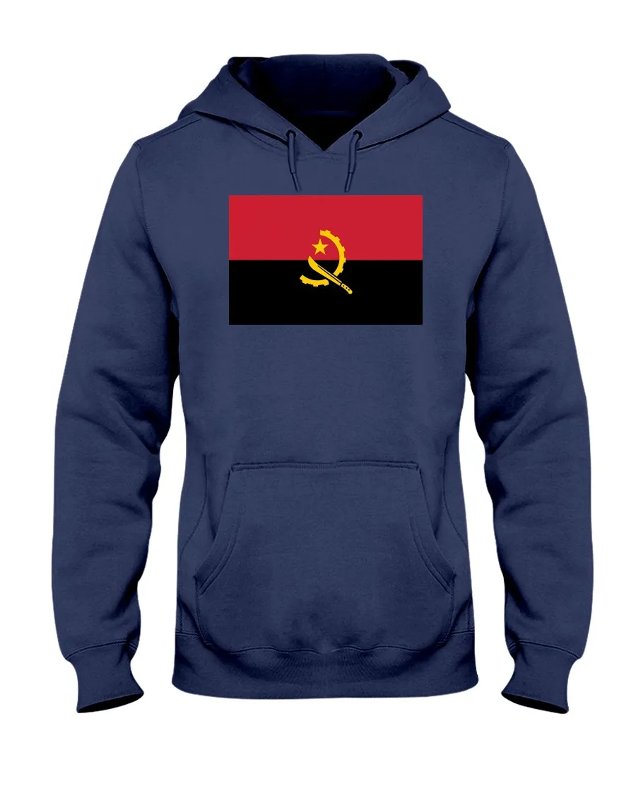 Angola Flag  Jerzees  Hoodie
