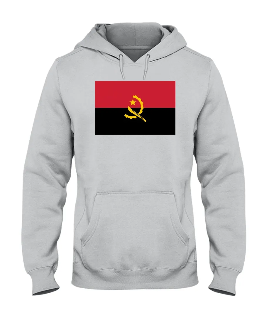 Angola Flag  Jerzees  Hoodie