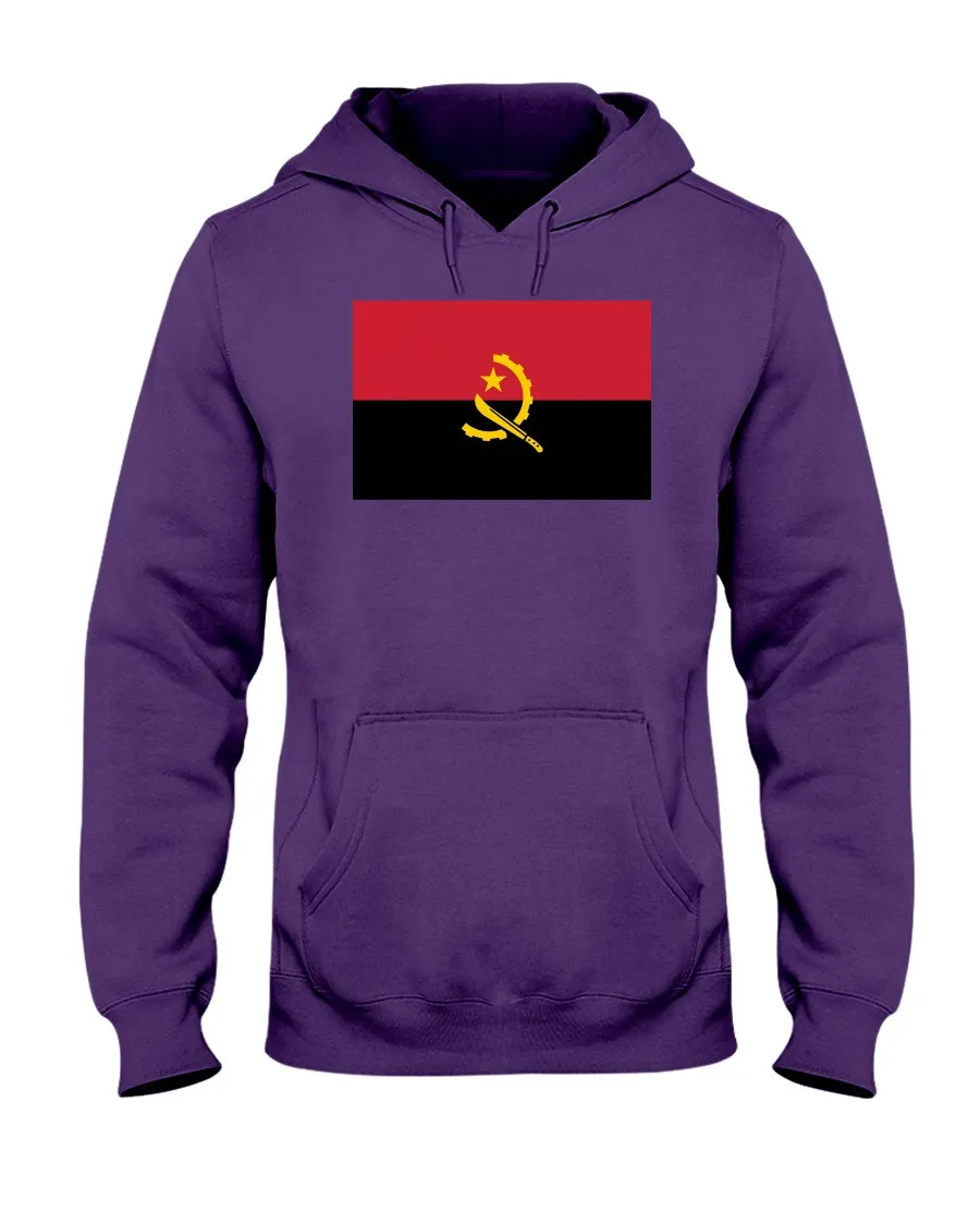 Angola Flag  Jerzees  Hoodie