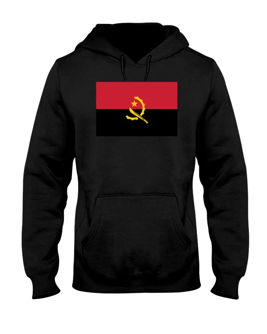 Angola Flag  Jerzees  Hoodie