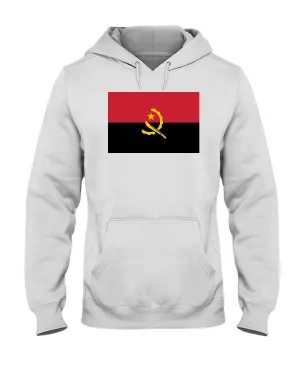 Angola Flag  Jerzees  Hoodie