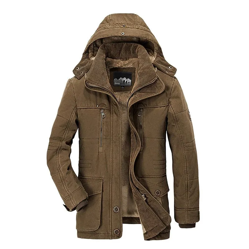 Anthony's multi-pocket winter jacket
