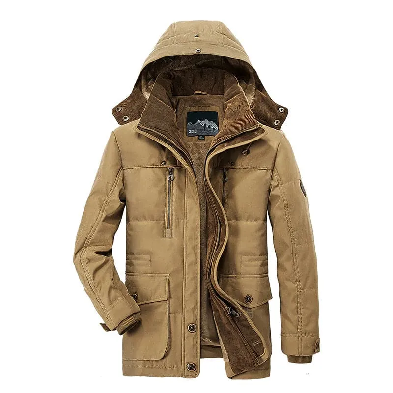 Anthony's multi-pocket winter jacket