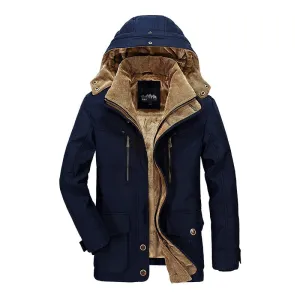 Anthony's multi-pocket winter jacket