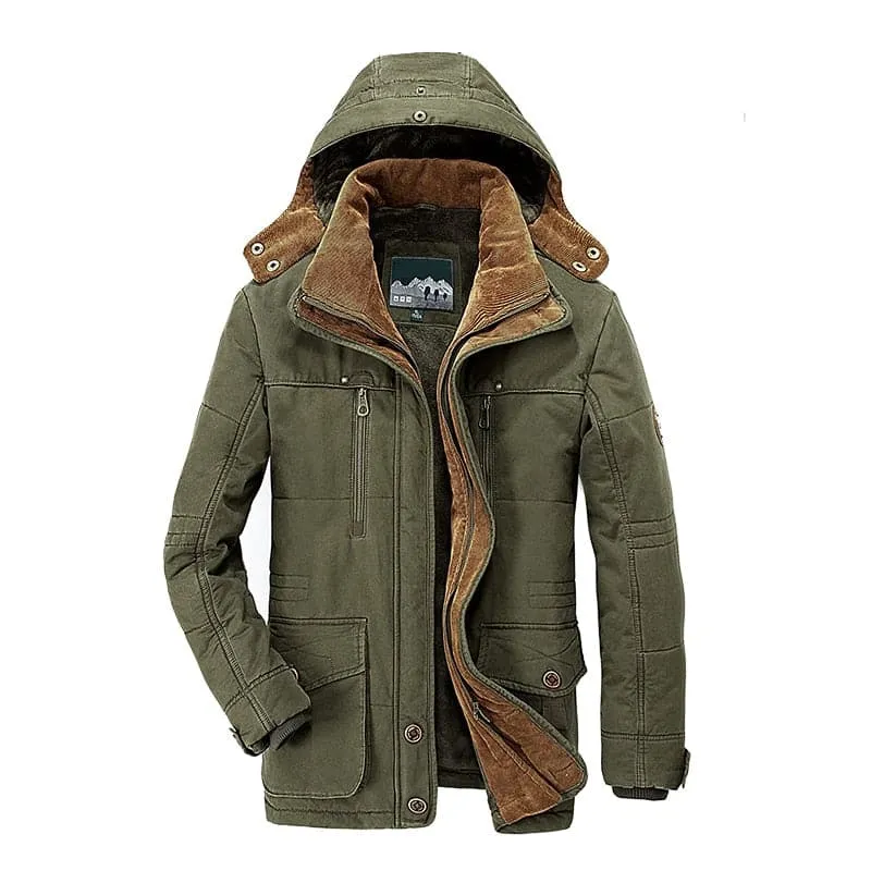 Anthony's multi-pocket winter jacket