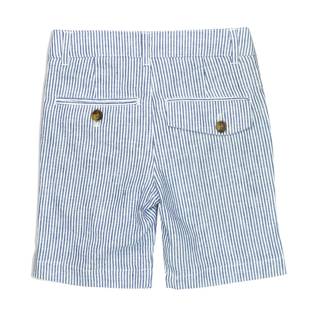 Appaman Trouser Short - Nautical Stripe