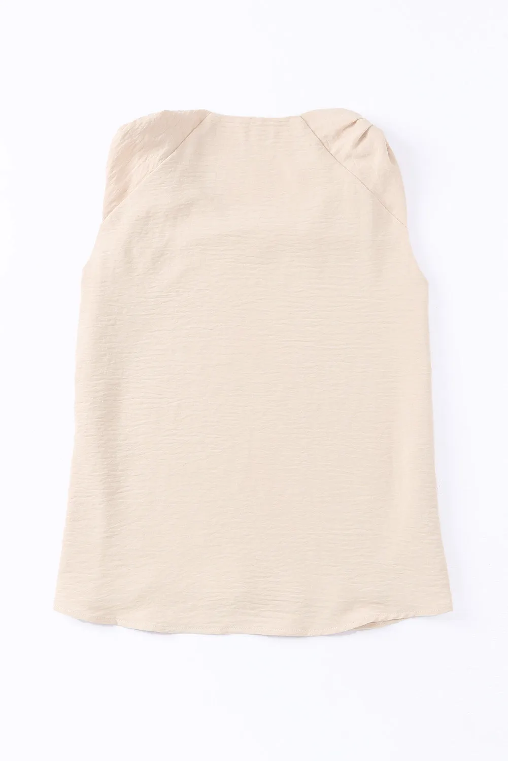 Apricot Knotted Tank