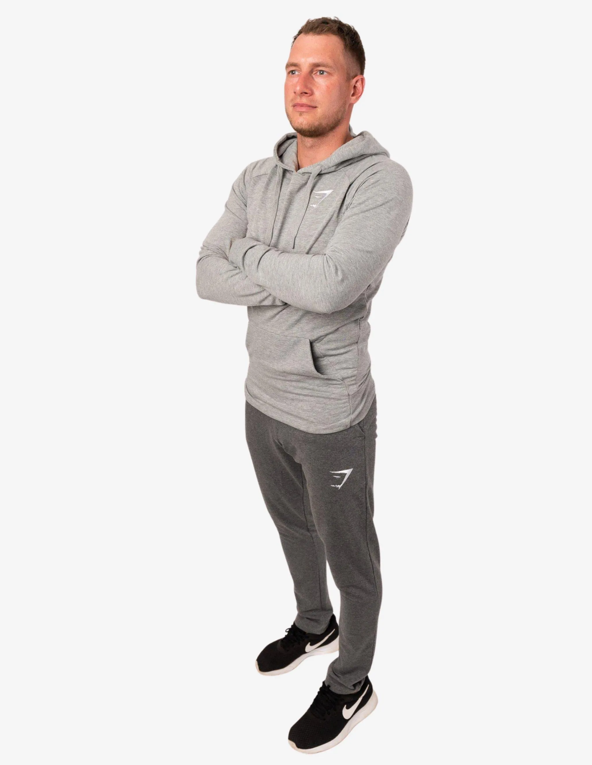 ARK HOODIE LIGHT GREY MARL