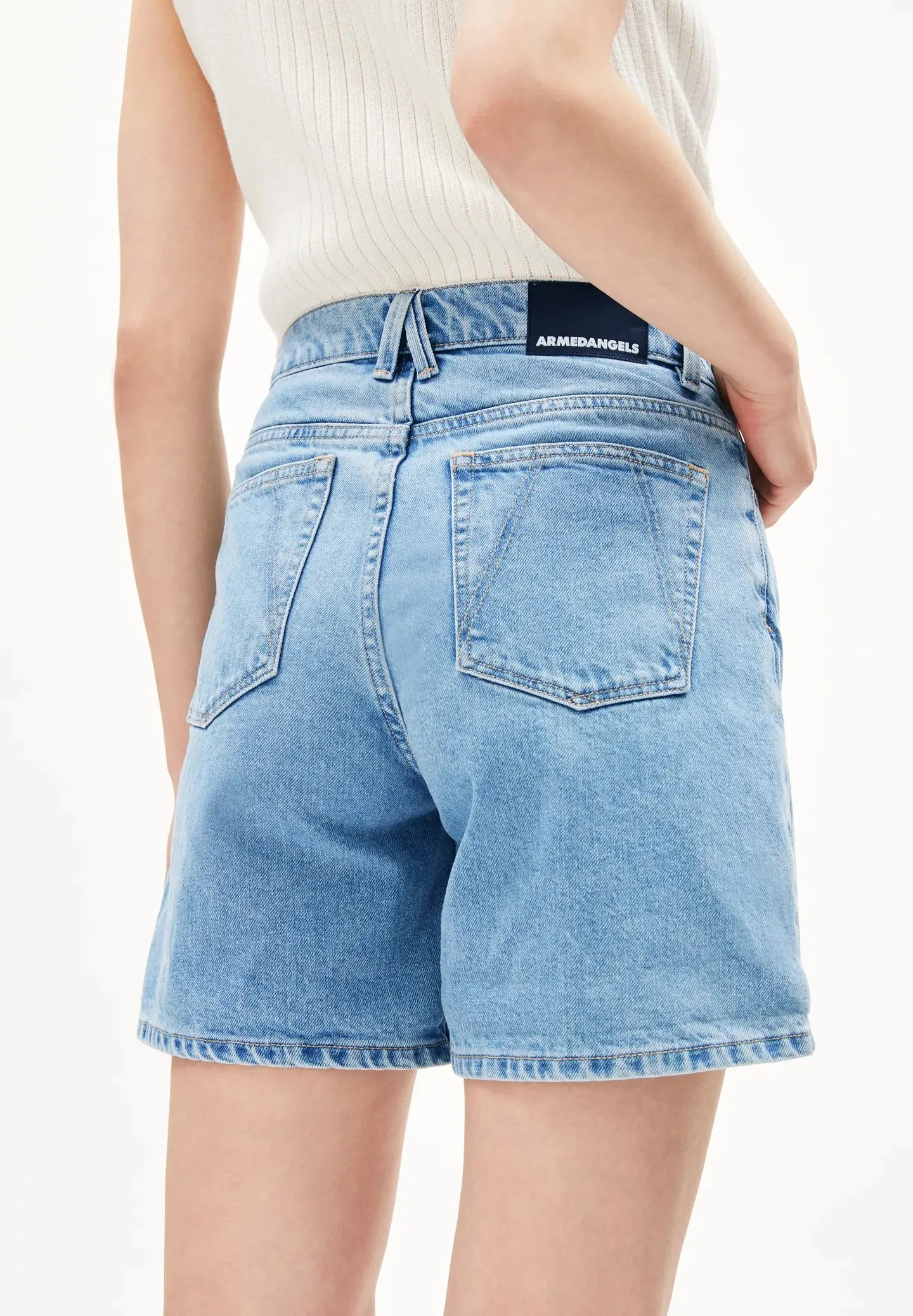 ARMEDANGELS Sheaari jeans shorts fresh blue women