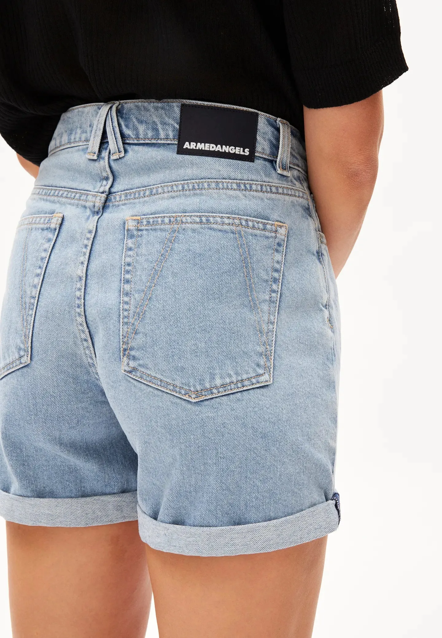 ARMEDANGELS Sheaari jeans shorts fresh blue women