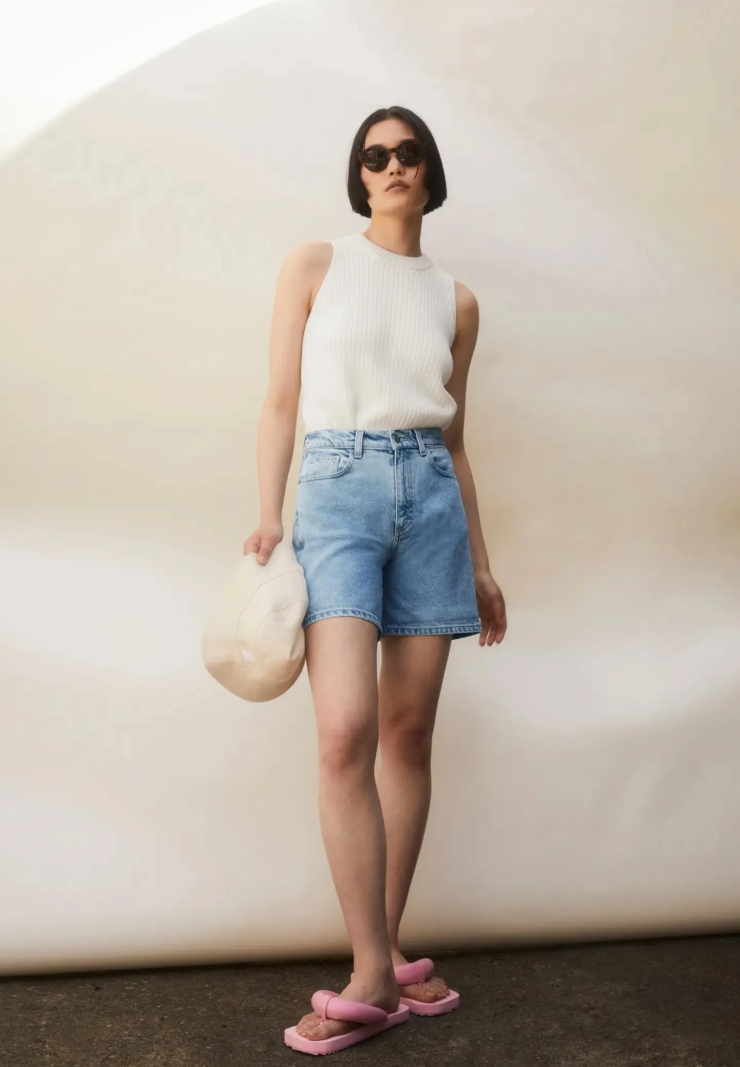 ARMEDANGELS Sheaari jeans shorts fresh blue women