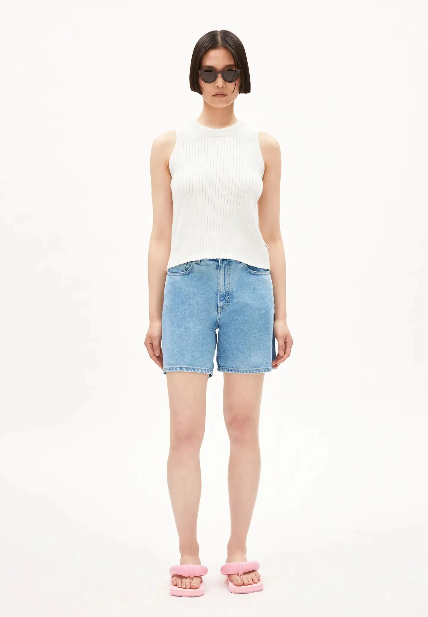 ARMEDANGELS Sheaari jeans shorts fresh blue women