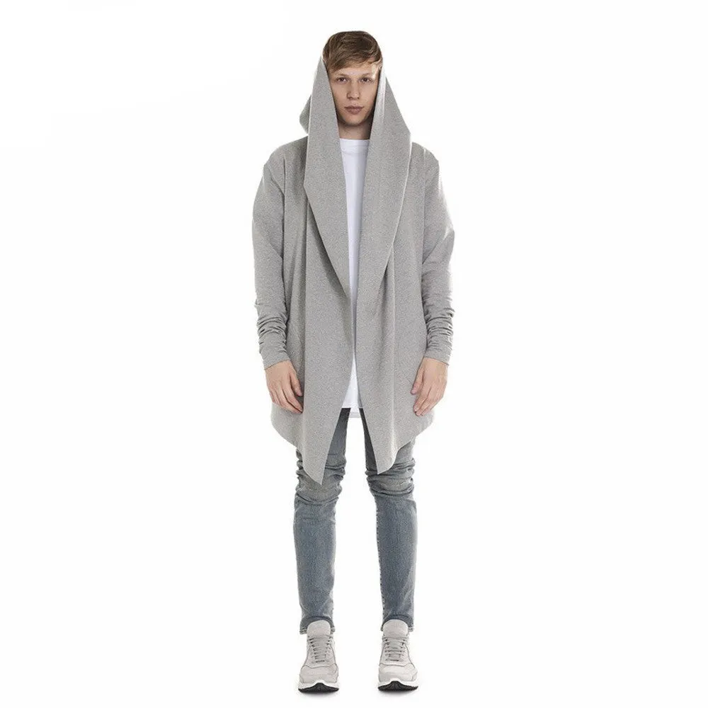 Arrival Jamickiki High Street Fashion Black Gray Hoodies Hip Hop Long Sleeve Streetwear Loose Style Hoodies Men H13