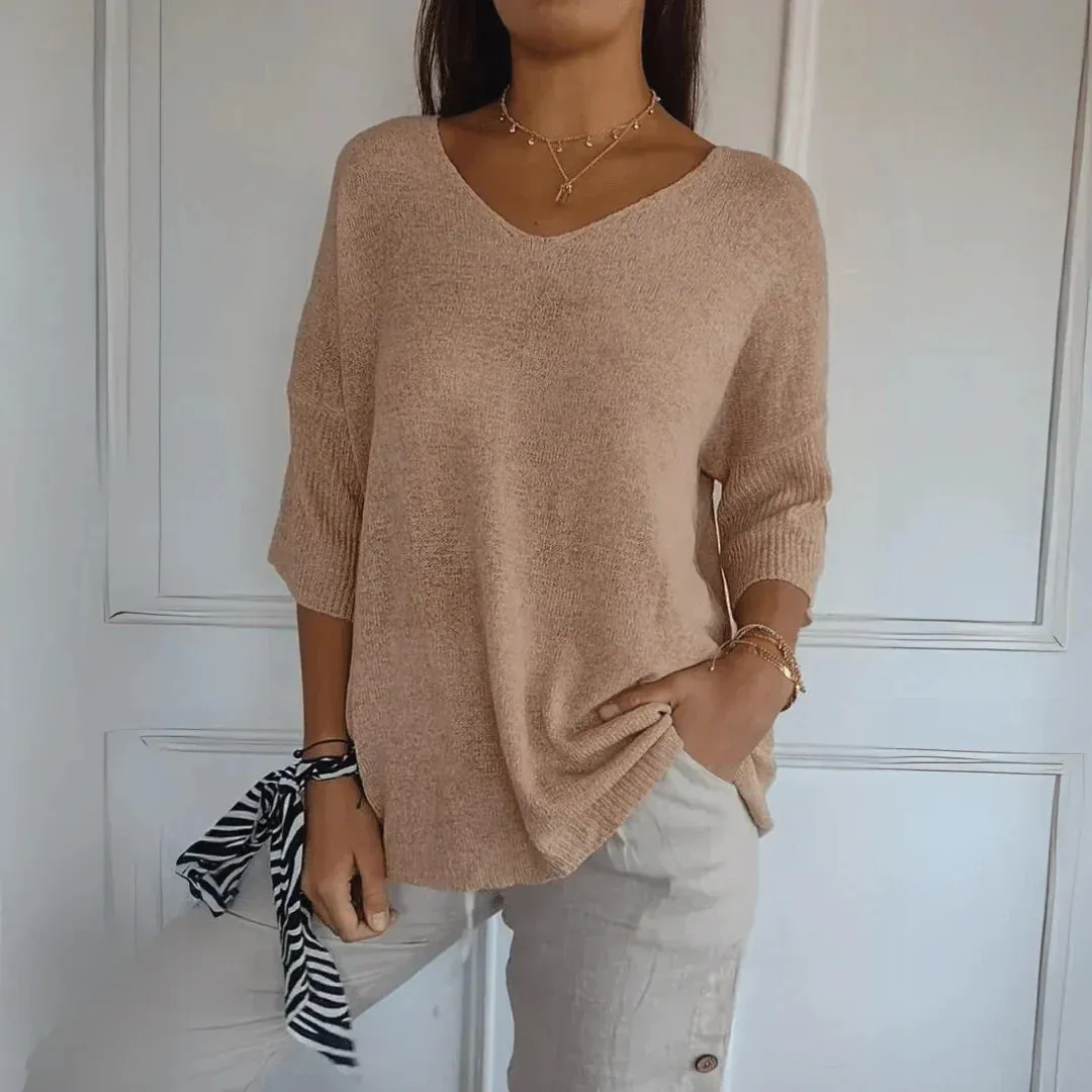 Azure - Elegant Relaxed Top