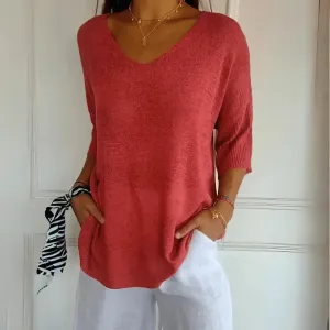 Azure - Elegant Relaxed Top