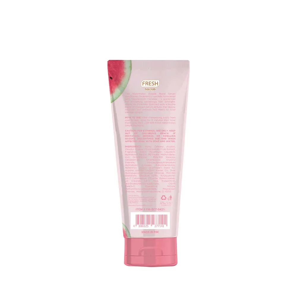 B1T1 Fresh Hairlab Watermelon Double Boost Collagen 2 in 1 Serum Conditioner Treatment 200ml
