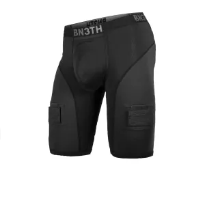 B3NTH Coast to Coast Senior Compression Jock Shorts - Black