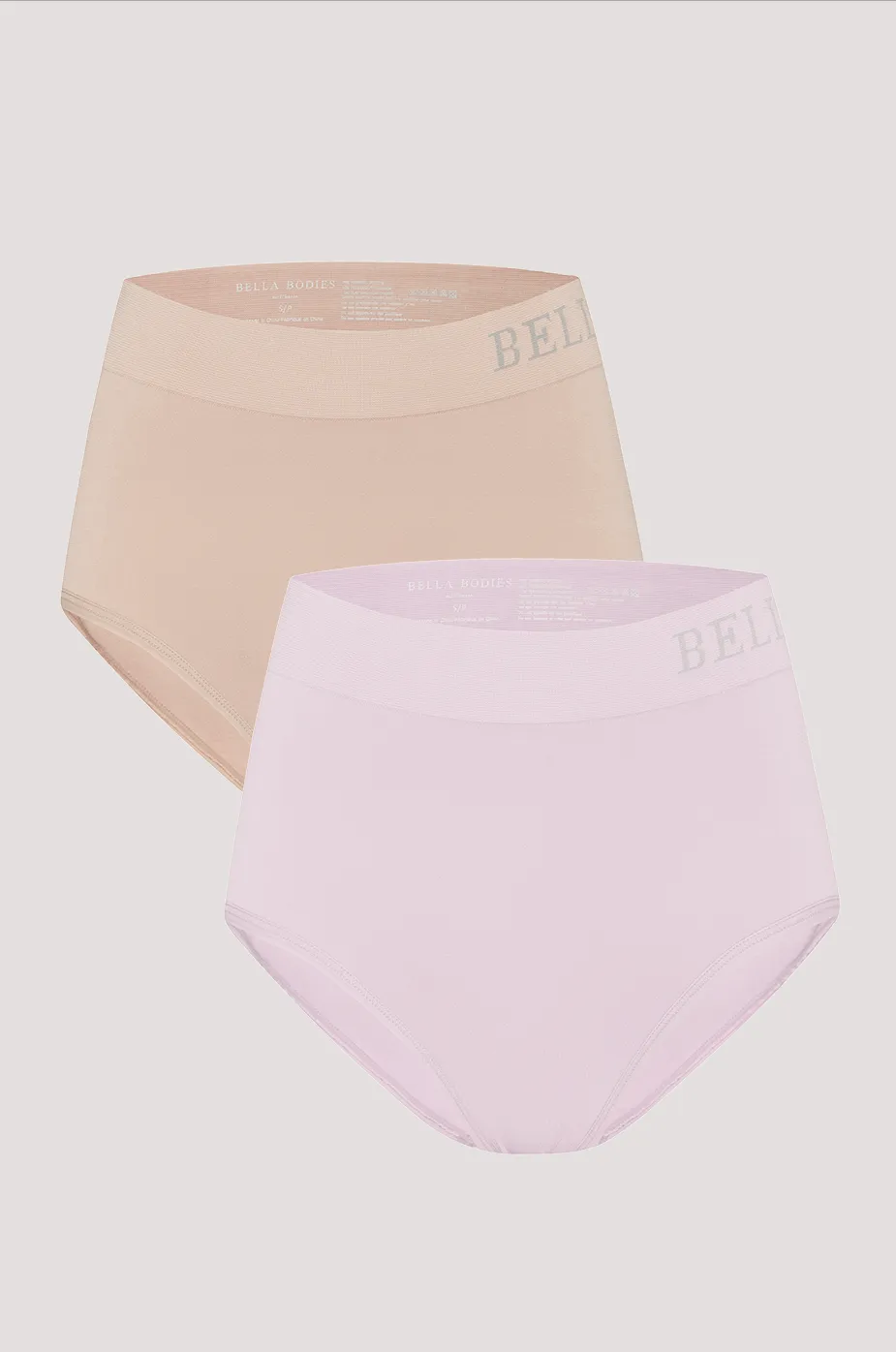 Bamboo Hi Waist Knicker 2pk