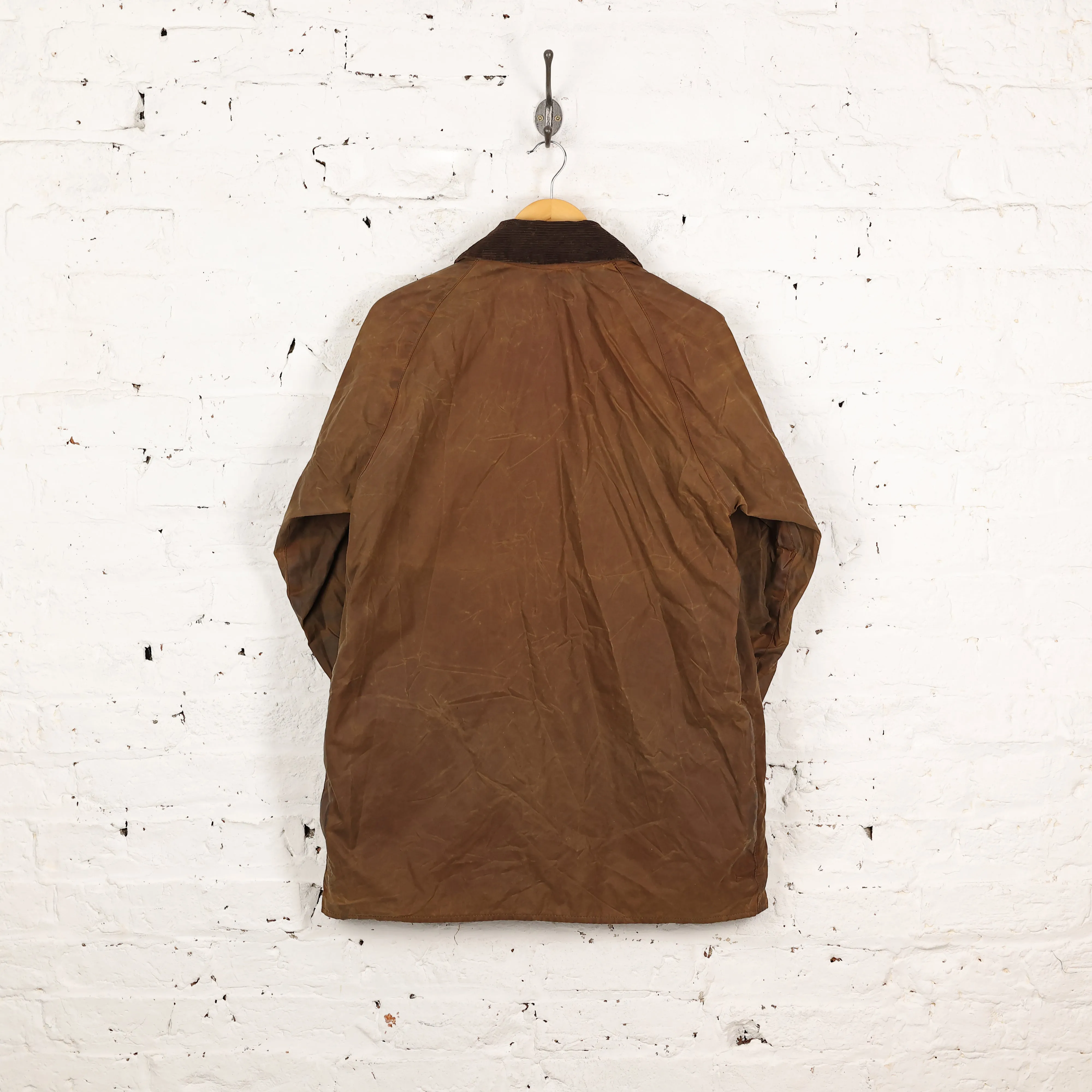 Barbour Beaufort Wax Jacket - Brown - M