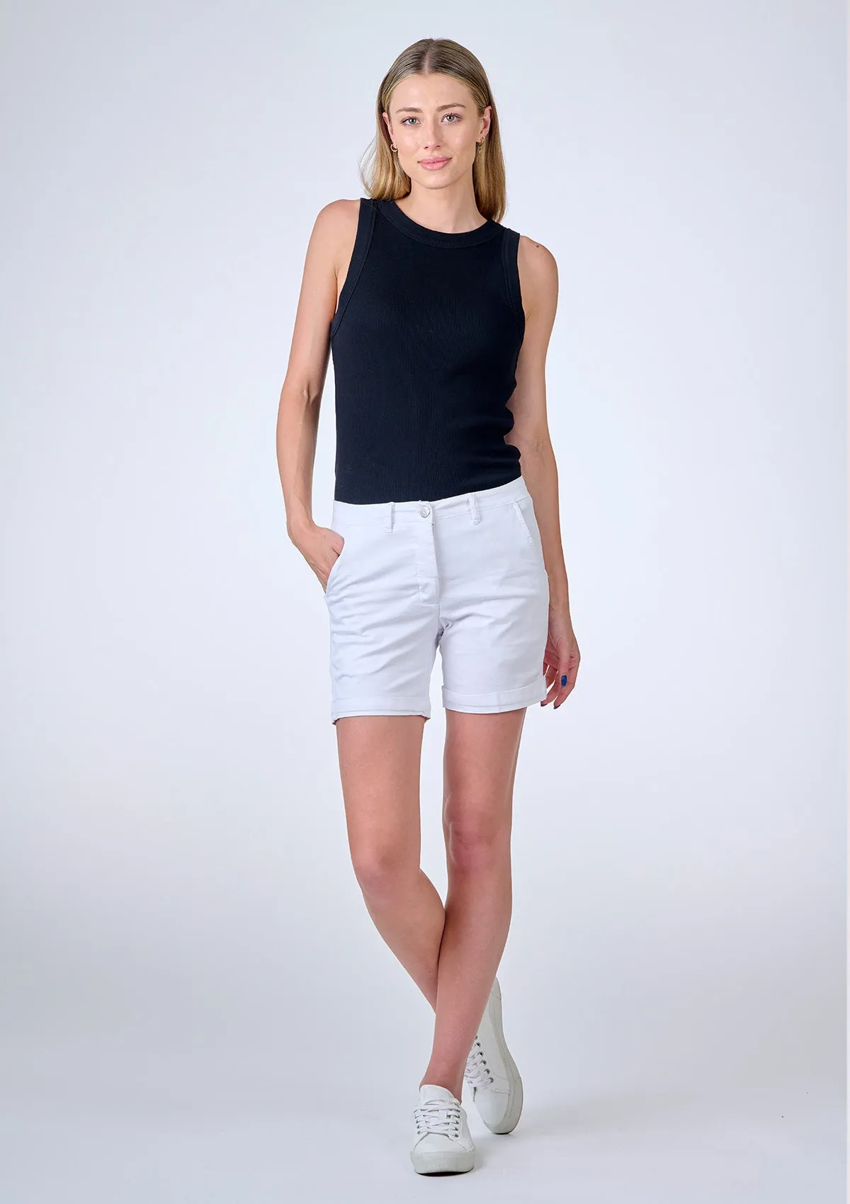 Bermuda Snow White Shorts