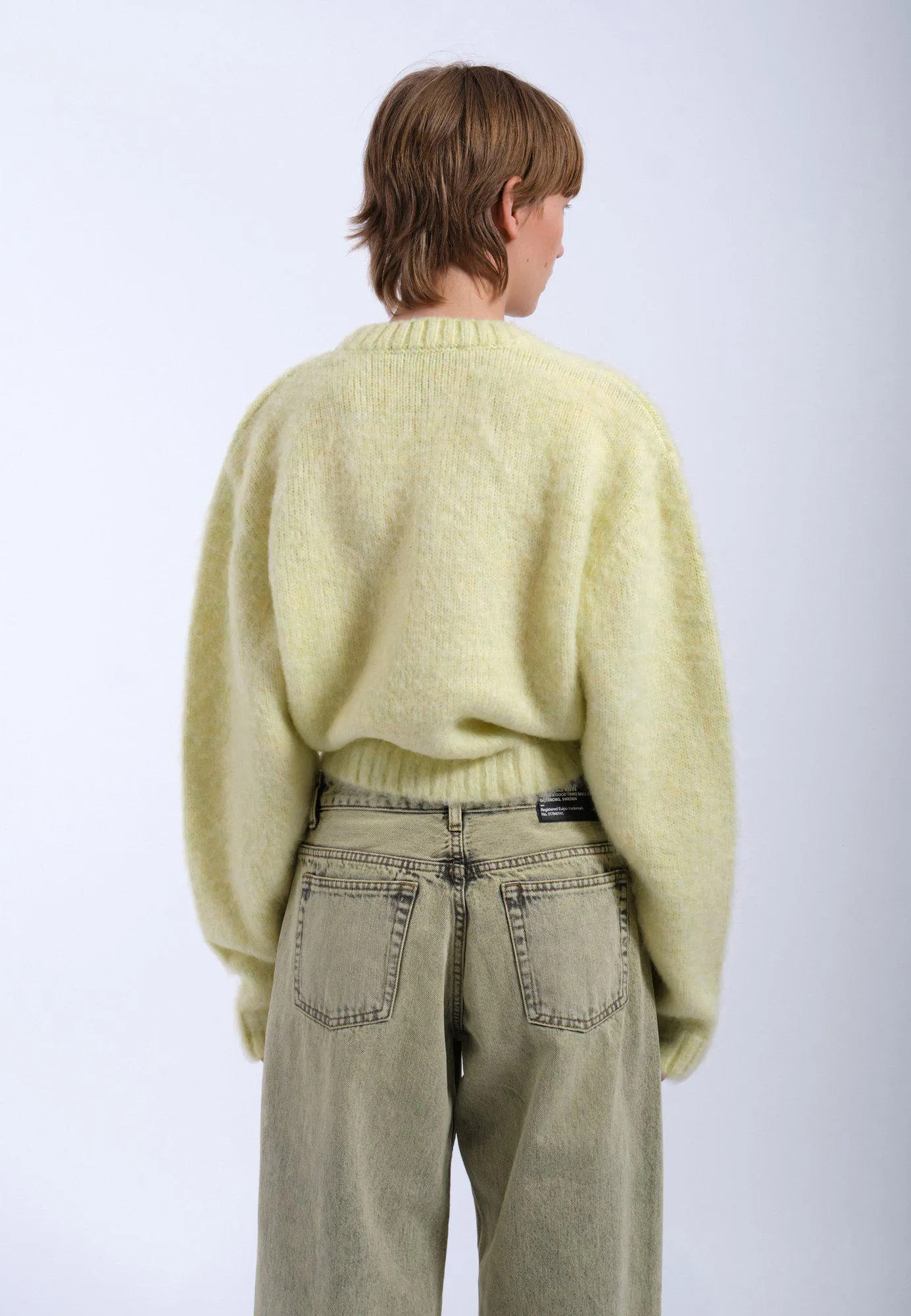 Betty Cardigan - Brushed Light Yellow